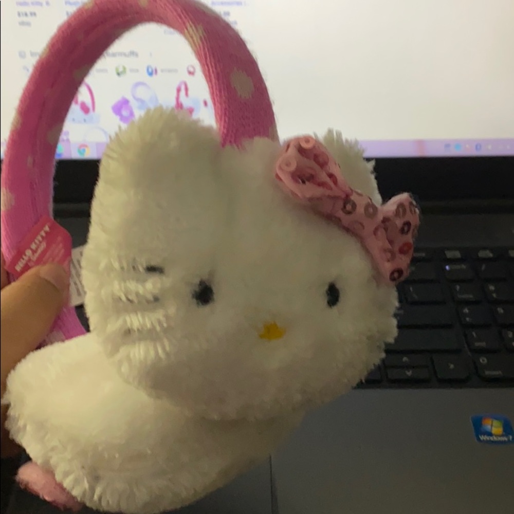 Hello kitty earmuffs